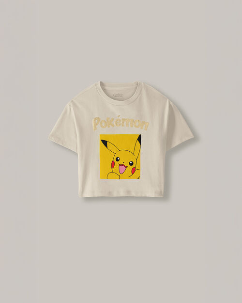 Playera Blanca Pokémon